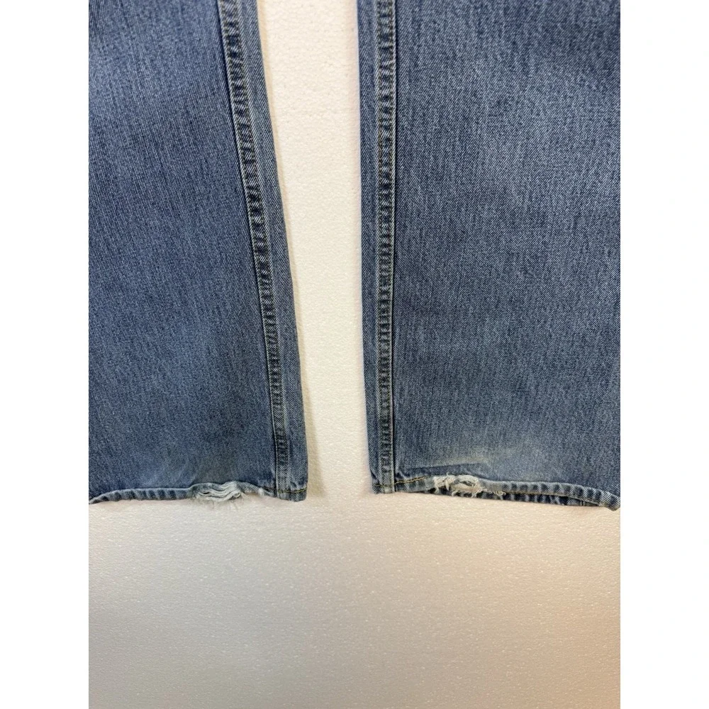 Levi's‎ 505 Jeans Mens Size 44x34 - Fits (42x32 ) Straight Leg Blue Denim Cowboy